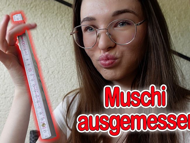 SO GROß IST MEINE PUSSY!! Ich messe meine XXL-Lippen!  